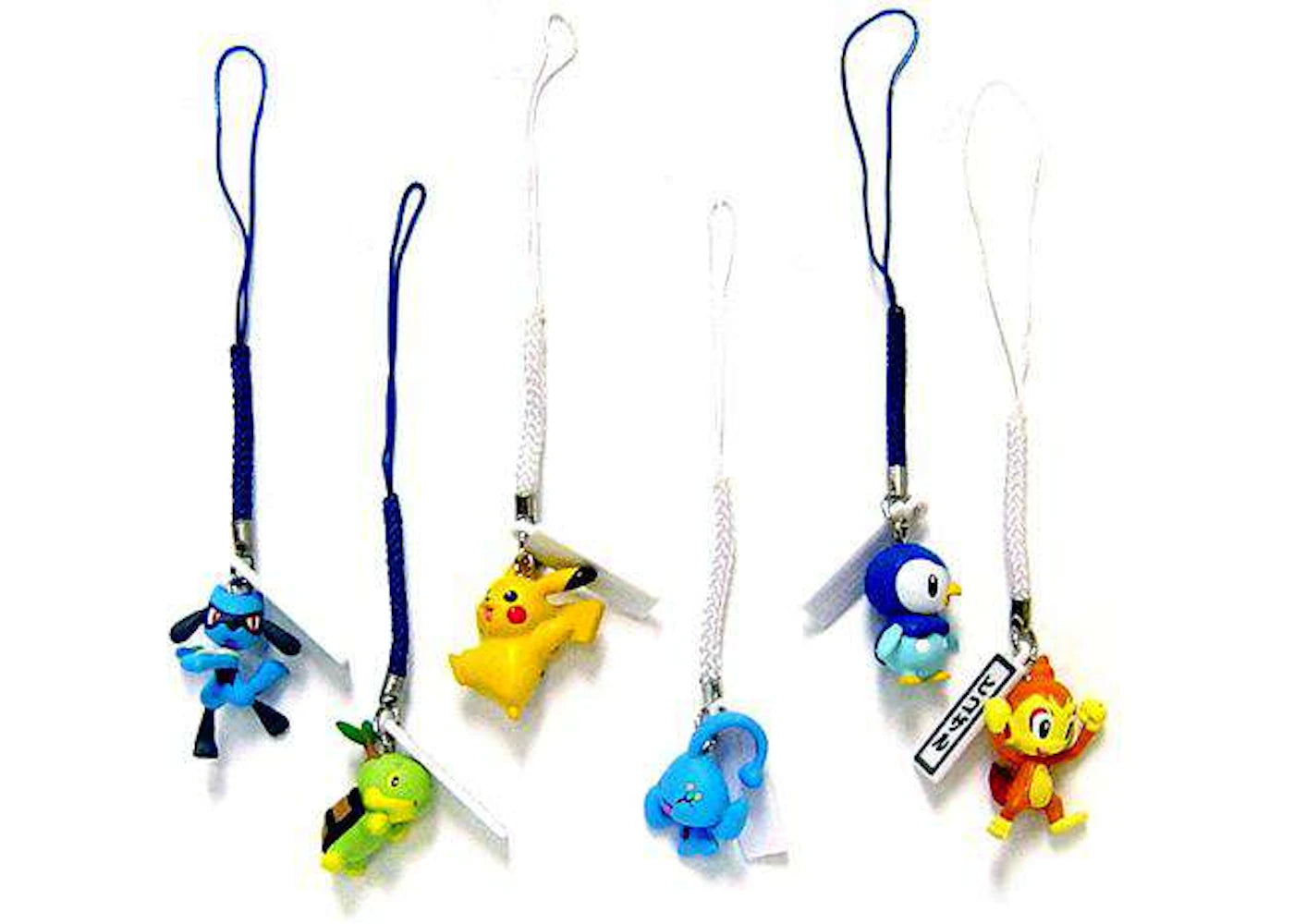 Banpresto Pokemon Set of 6 Phone Danglers PVC Figure
