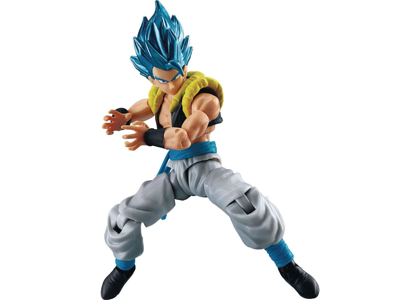 Bandai America Dragon Ball Dragon Ball Evolve Super Saiyan Blue Gogeta Action Figure