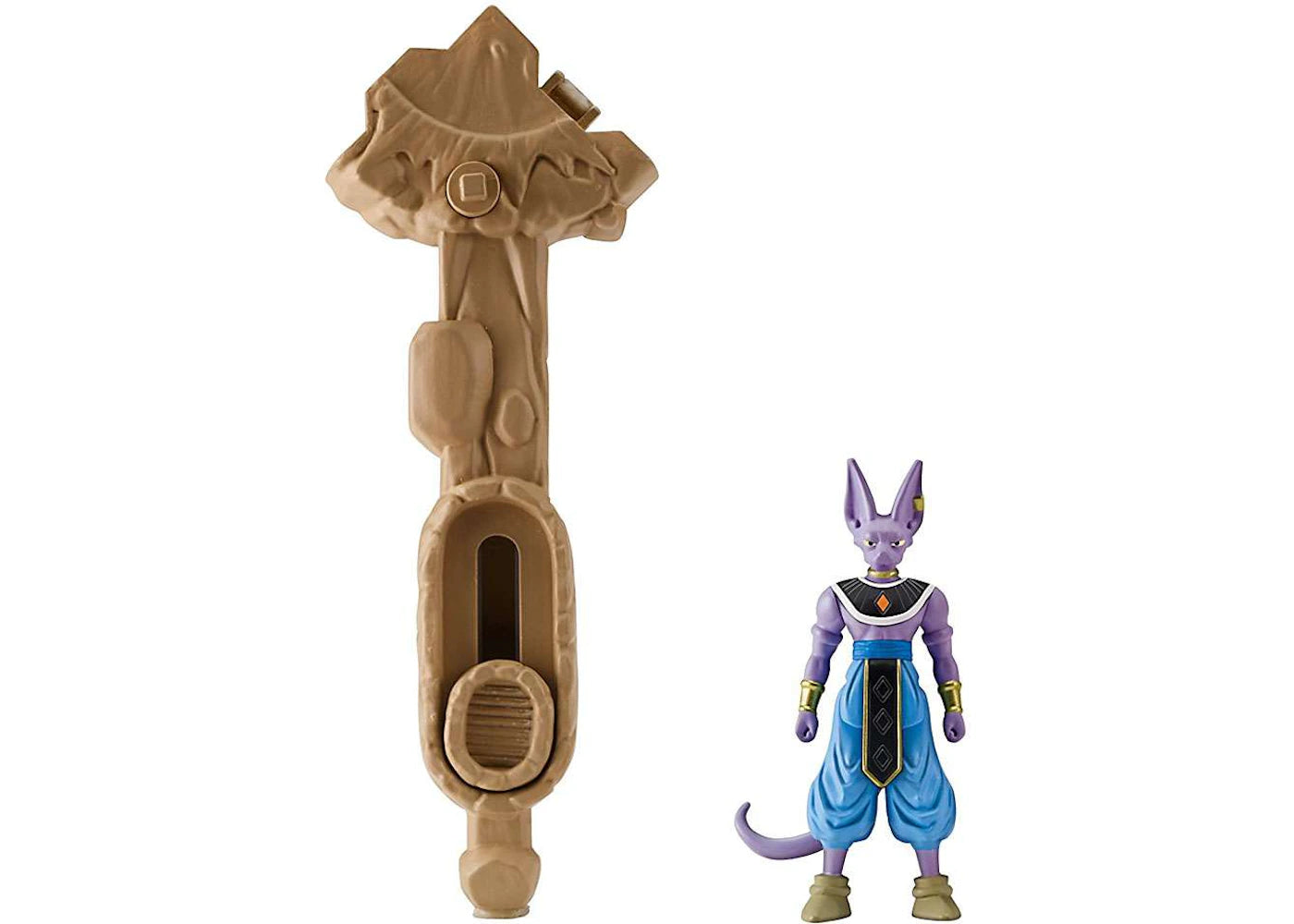 Bandai America Dragon Ball Spin Battlers Series 1 Beerus Action Figure