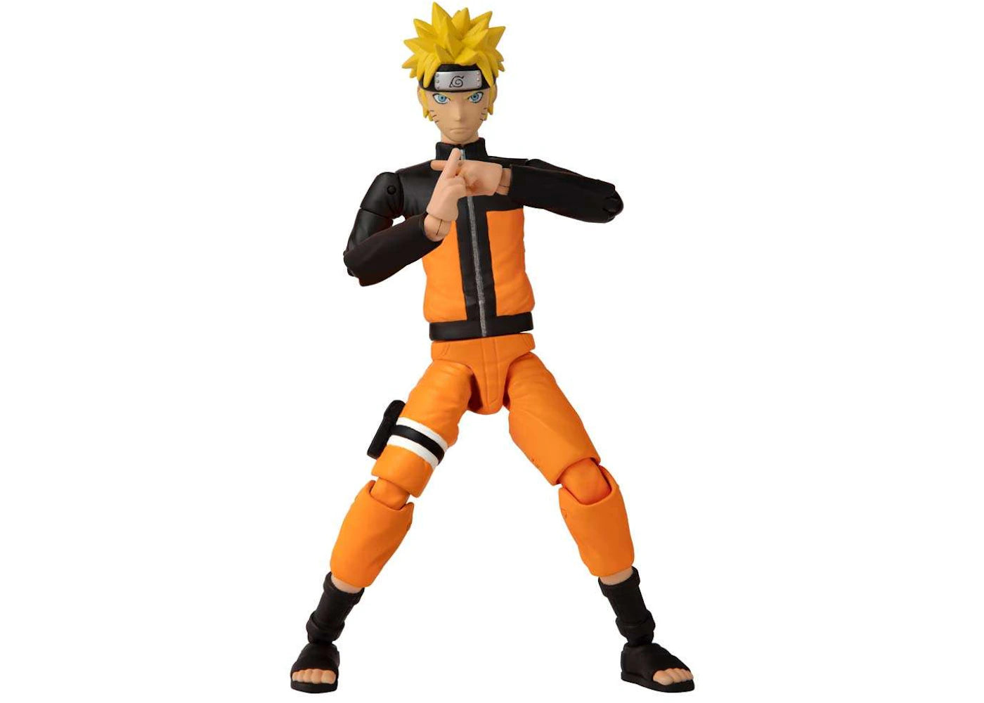 Bandai America Naruto Anime Heroes Naruto Uzamaki Action FIgure