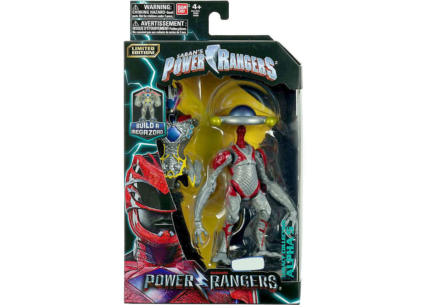 Bandai America Power Rangers Legacy Build A Megazord Alpha 5 Toys 'R Us Exclusive Action Figure