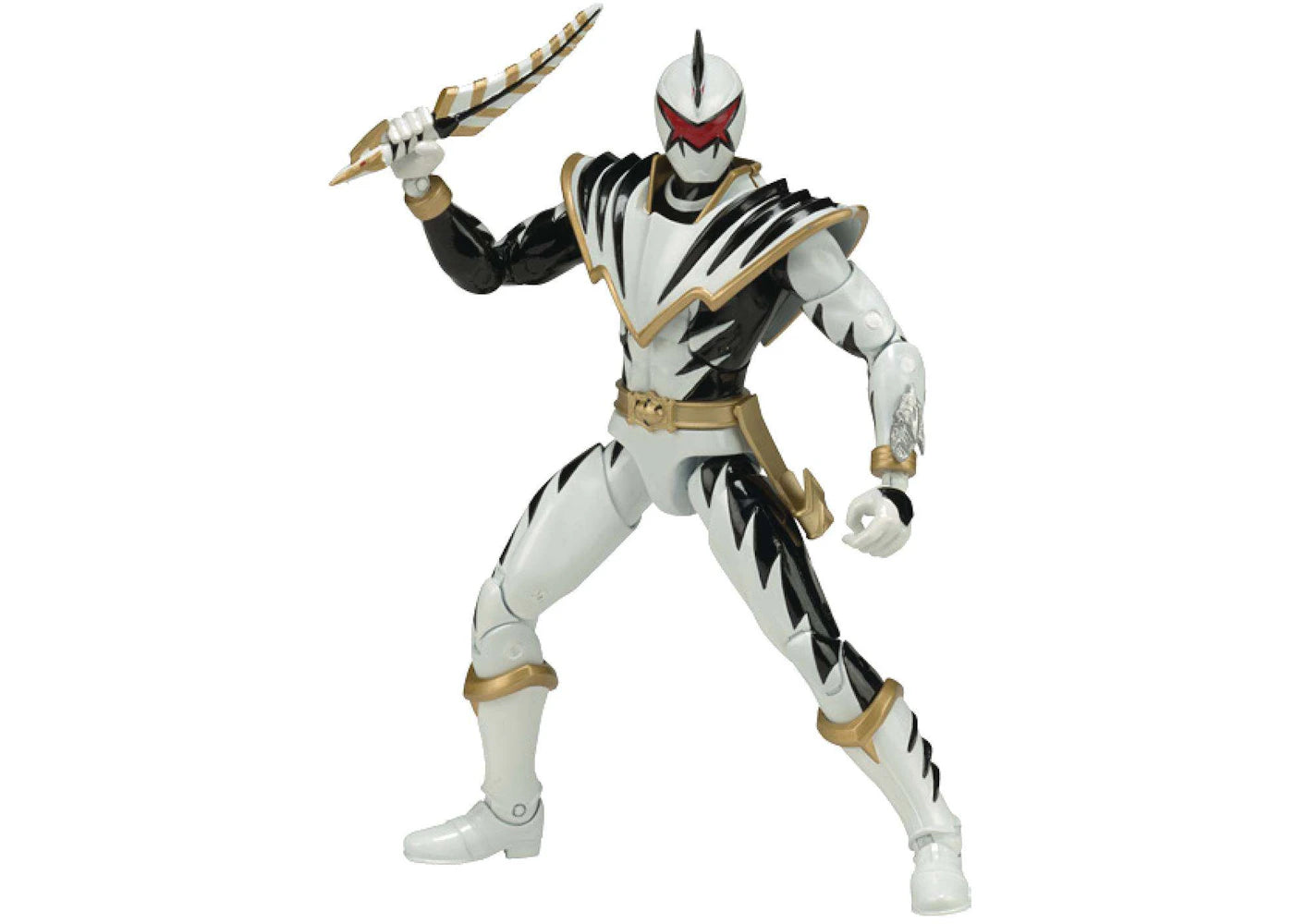 Bandai America Power Rangers Legacy White Ranger DT Action Figure