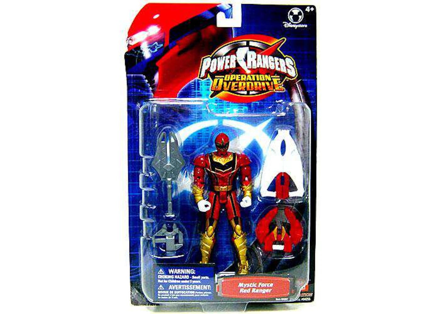 Bandai America Power Rangers Operation Overdrive Mystic Force Red Rang ...