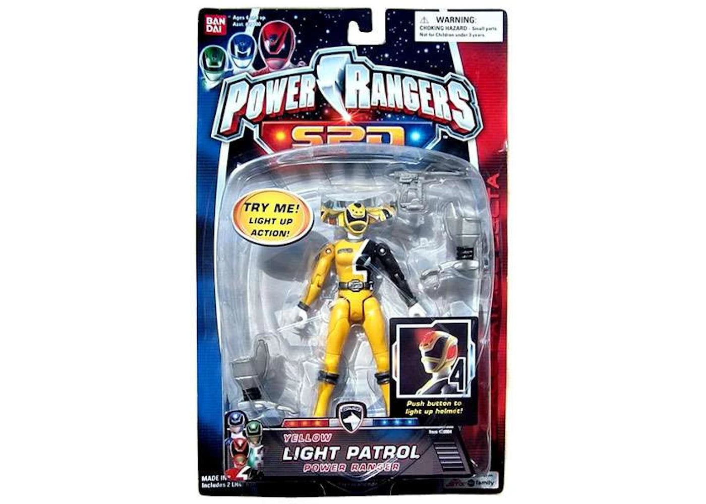 Bandai America Power Rangers SPD Yellow Light Patrol Power Ranger Acti ...