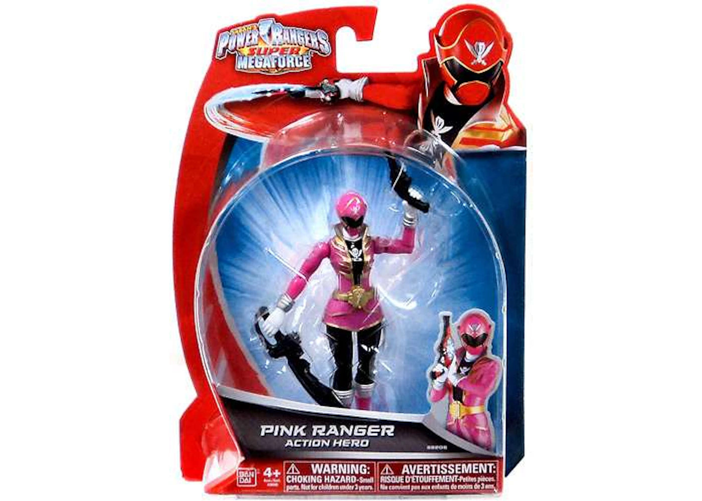Bandai America Power Rangers Super Megaforce Pink Ranger Action Hero Action Figure