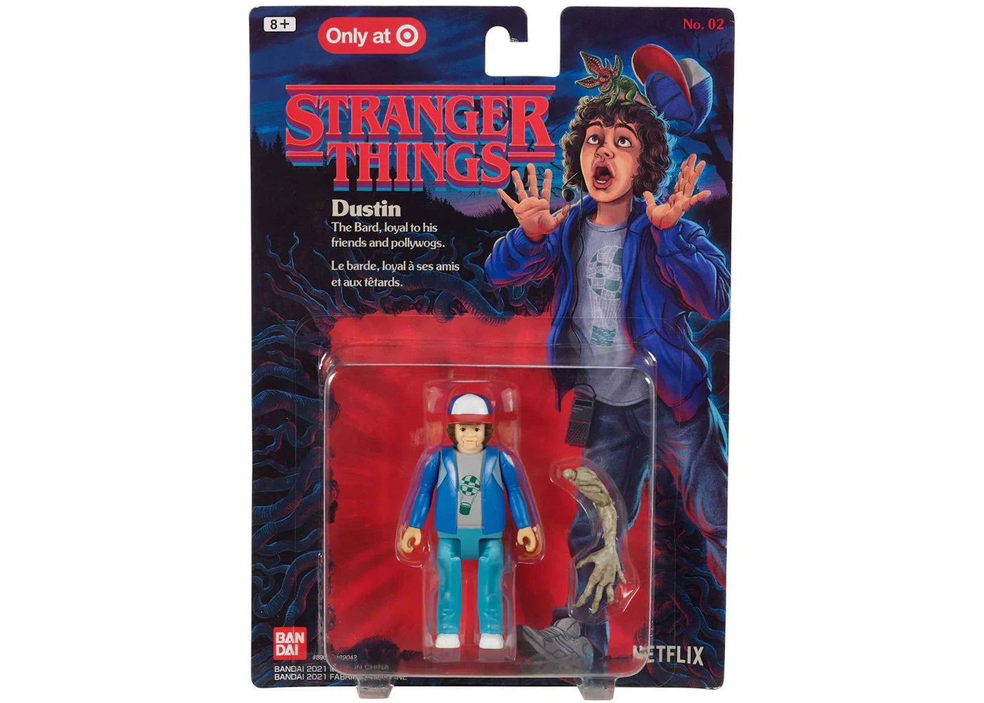 Bandai America Stranger Things Dustin Exclusive Version Target Exclusive Action Figure