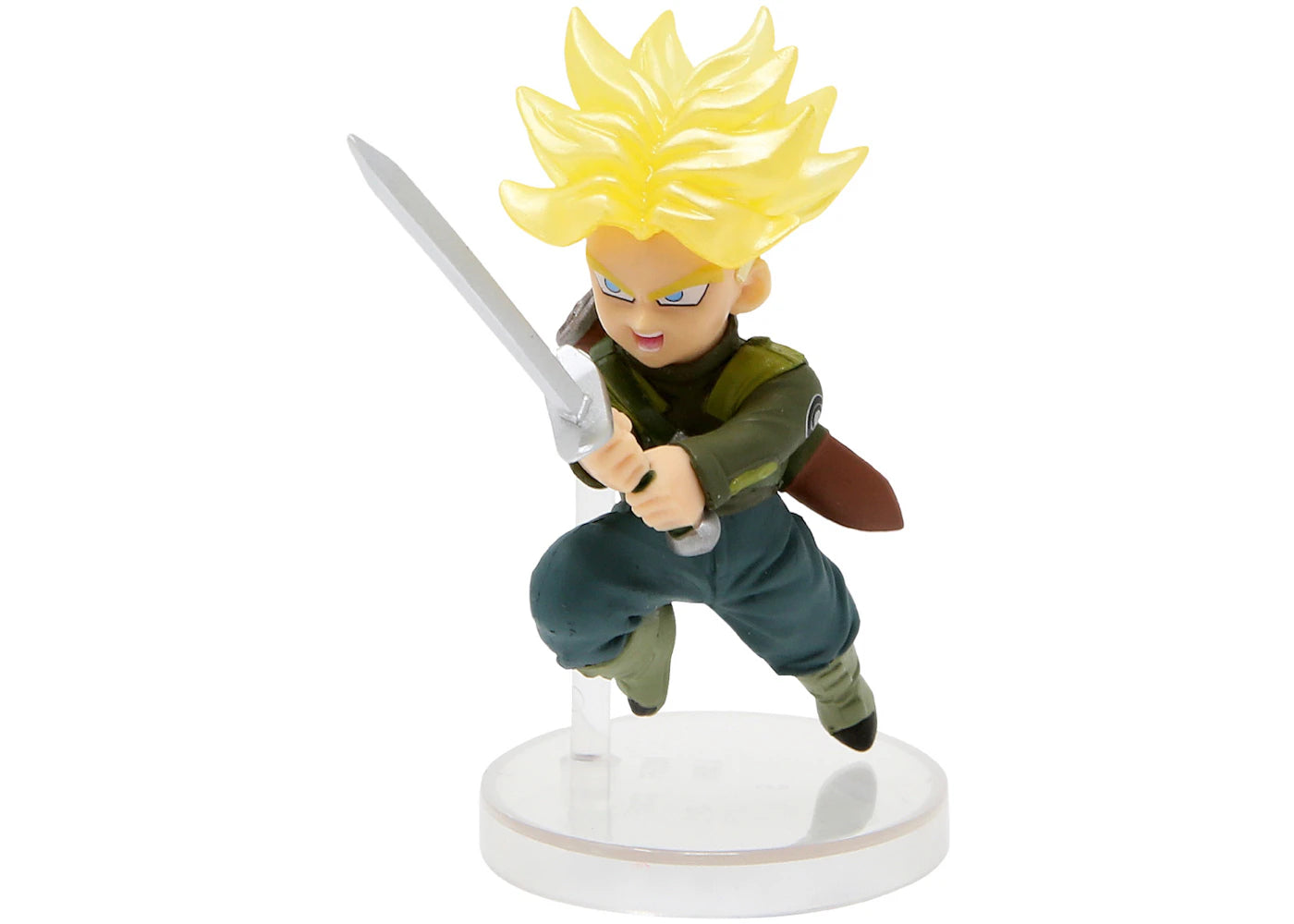 Bandai Dragon Ball Super Adverge Motion Super Saiyan Trunks Action Figure Green