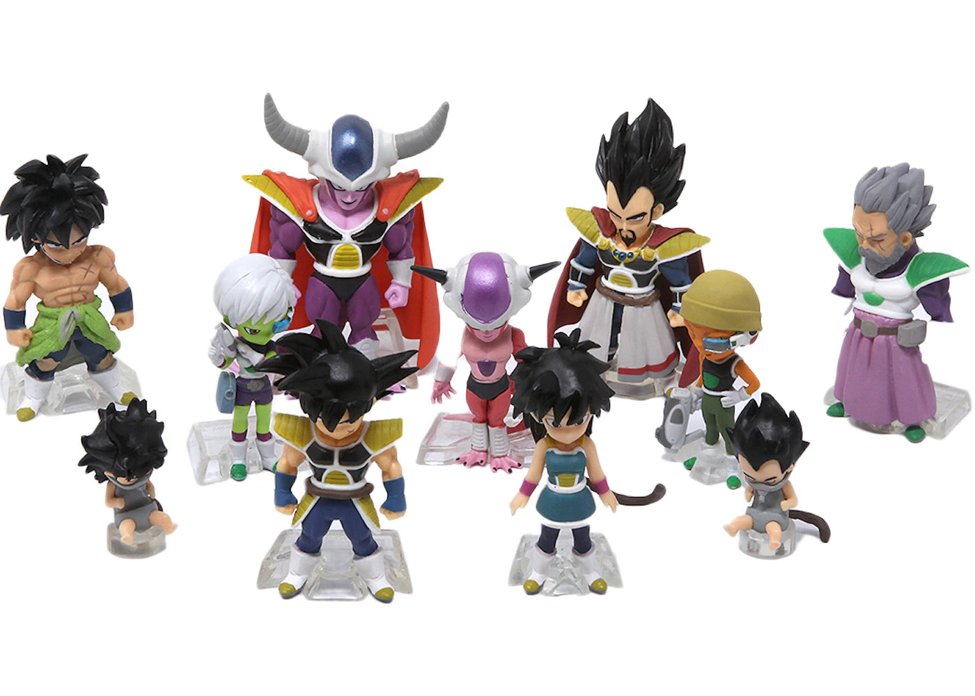 Bandai Dragon Ball Super Broly Adverge Premium Set Of 11 Action Figures Multi
