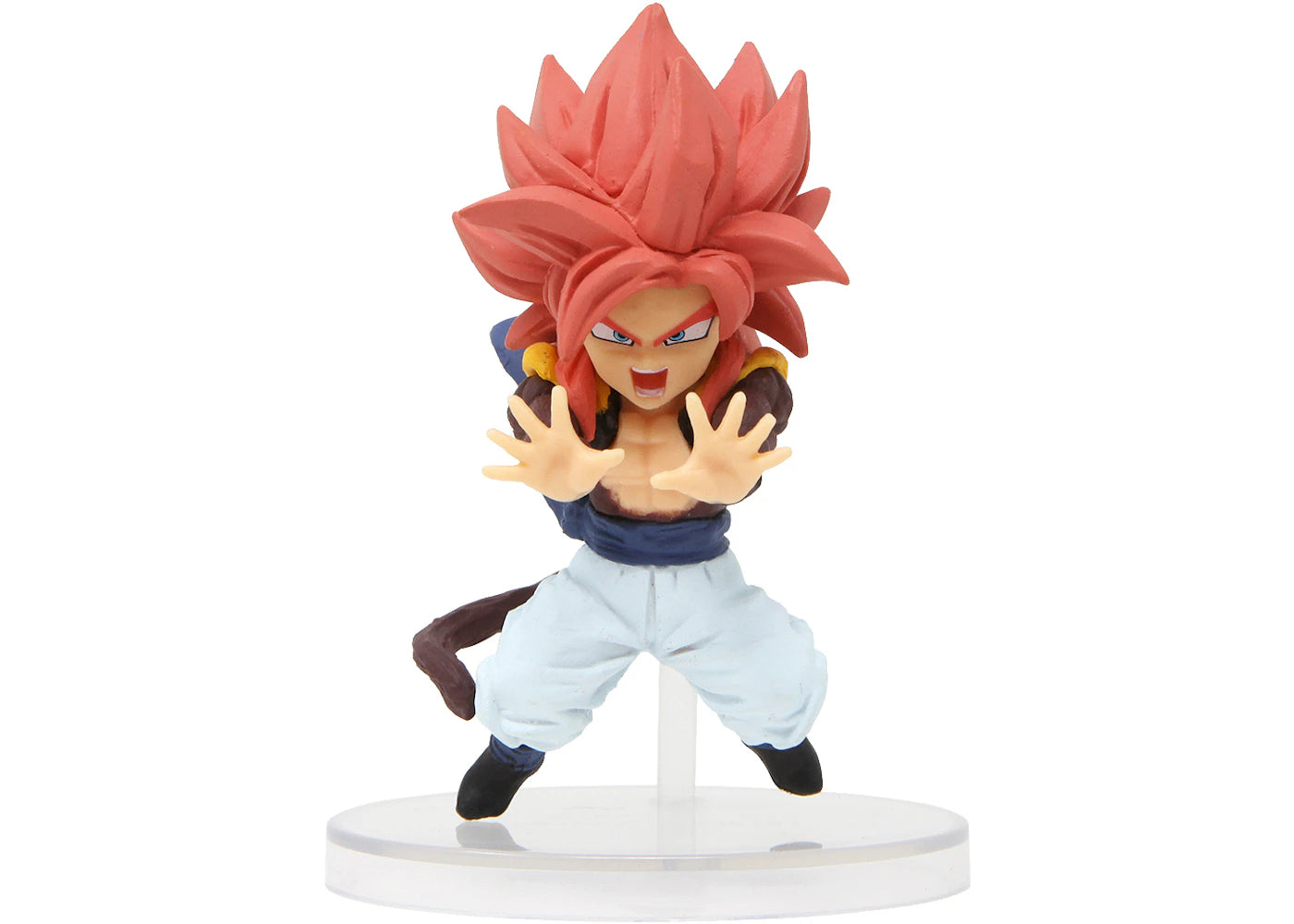 Bandai Dragon Ball Super Dragon Ball Adverge Motion 3 Super Saiyan 4 Gogeta Action Figure Red