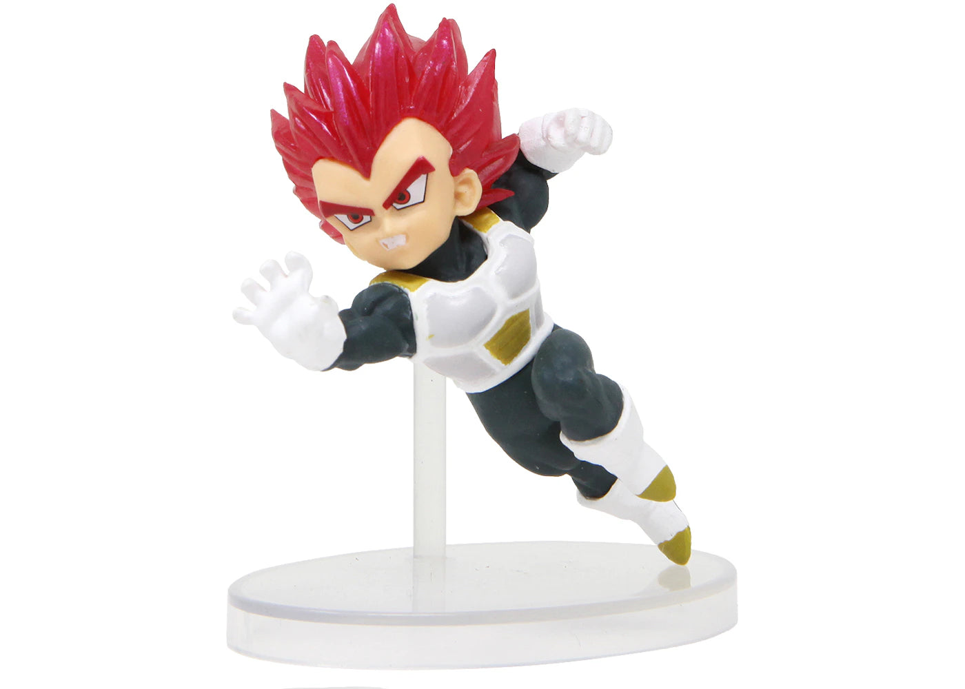 Bandai Dragon Ball Super Dragon Ball Adverge Motion 3 Super Saiyan God Vegeta Action Figure Pink