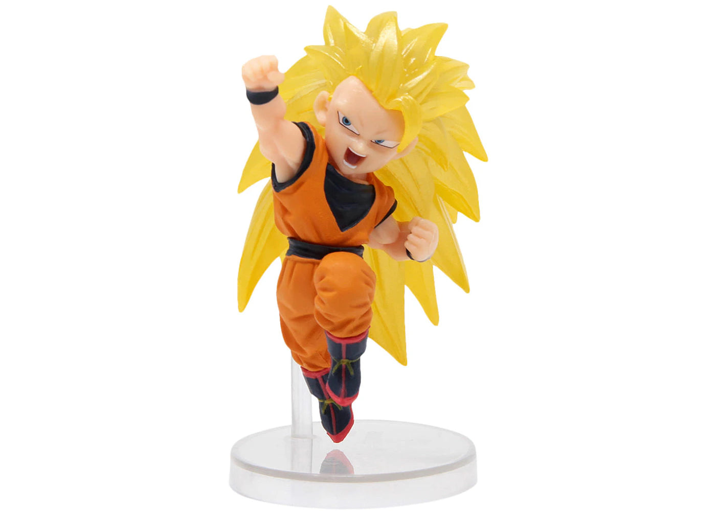 Bandai Dragon Ball Super Dragon Ball Adverge Motion 4 Super Saiyan 3 Goku Action Figure Orange