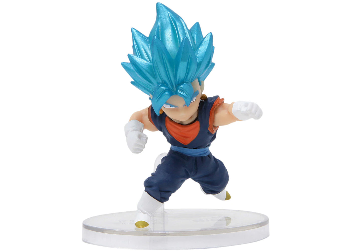 Bandai Dragon Ball Super Dragon Ball Adverge Motion 4 Super Saiyan God Super Saiyan Vegio Action Figure Blue