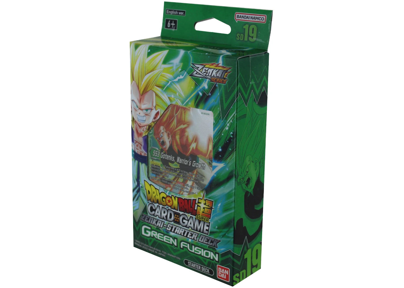 Bandai Dragon Ball Super TCG: Zenkai-Starter Deck: Green Fusion