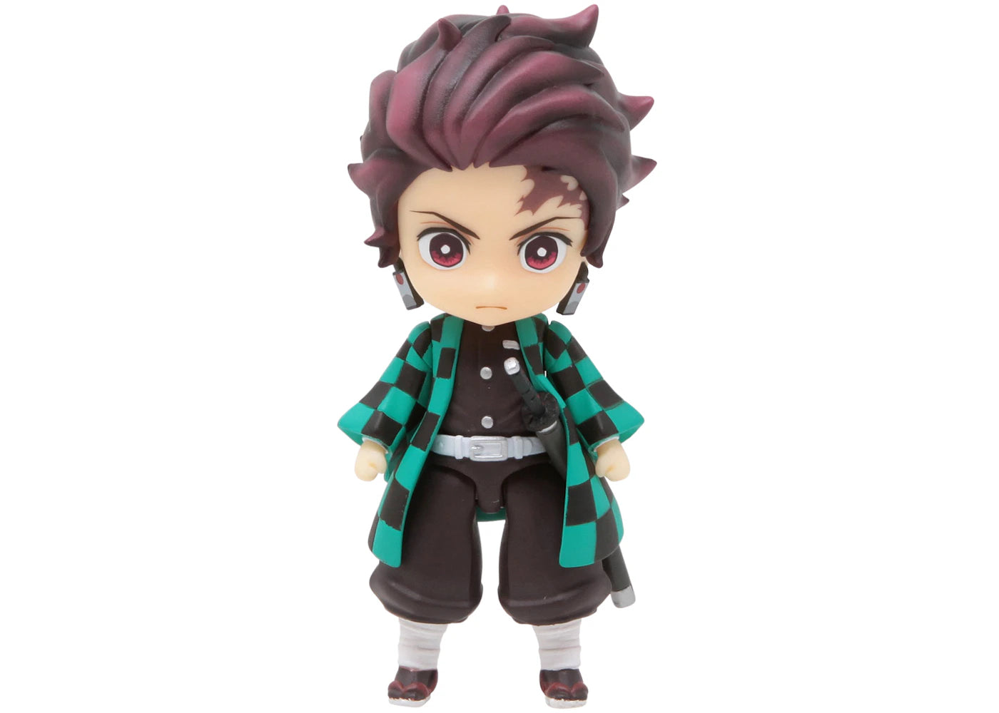 Bandai Figuarts Mini Demon Slayer Kamado Tanjiro Action Figure Green & Brown