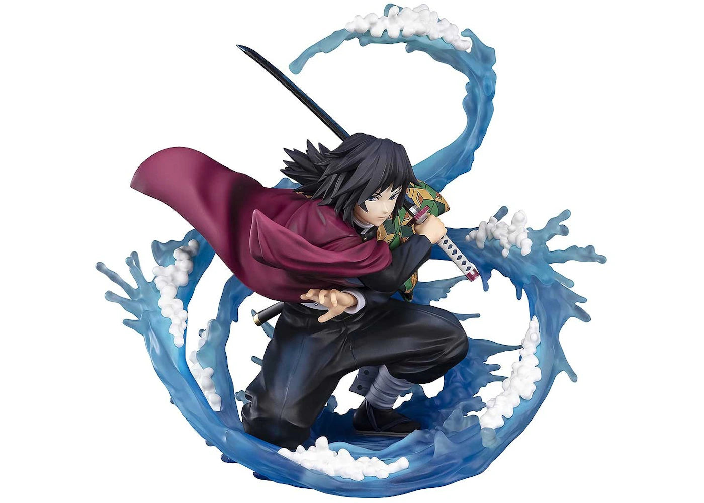 Bandai Figuarts Zero Demon Slayer Kimetsu No Yaiba Tomioka Giyu Water Breathing Figure Blue