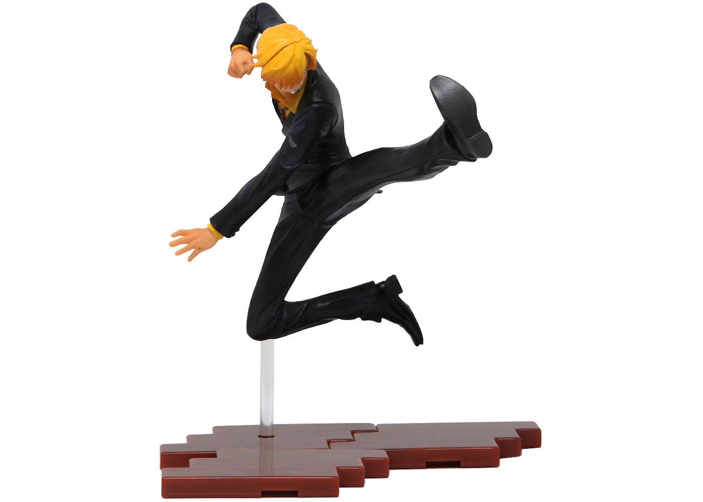 Bandai Figuarts Zero One Piece Black Leg Sanji Action Figure Black