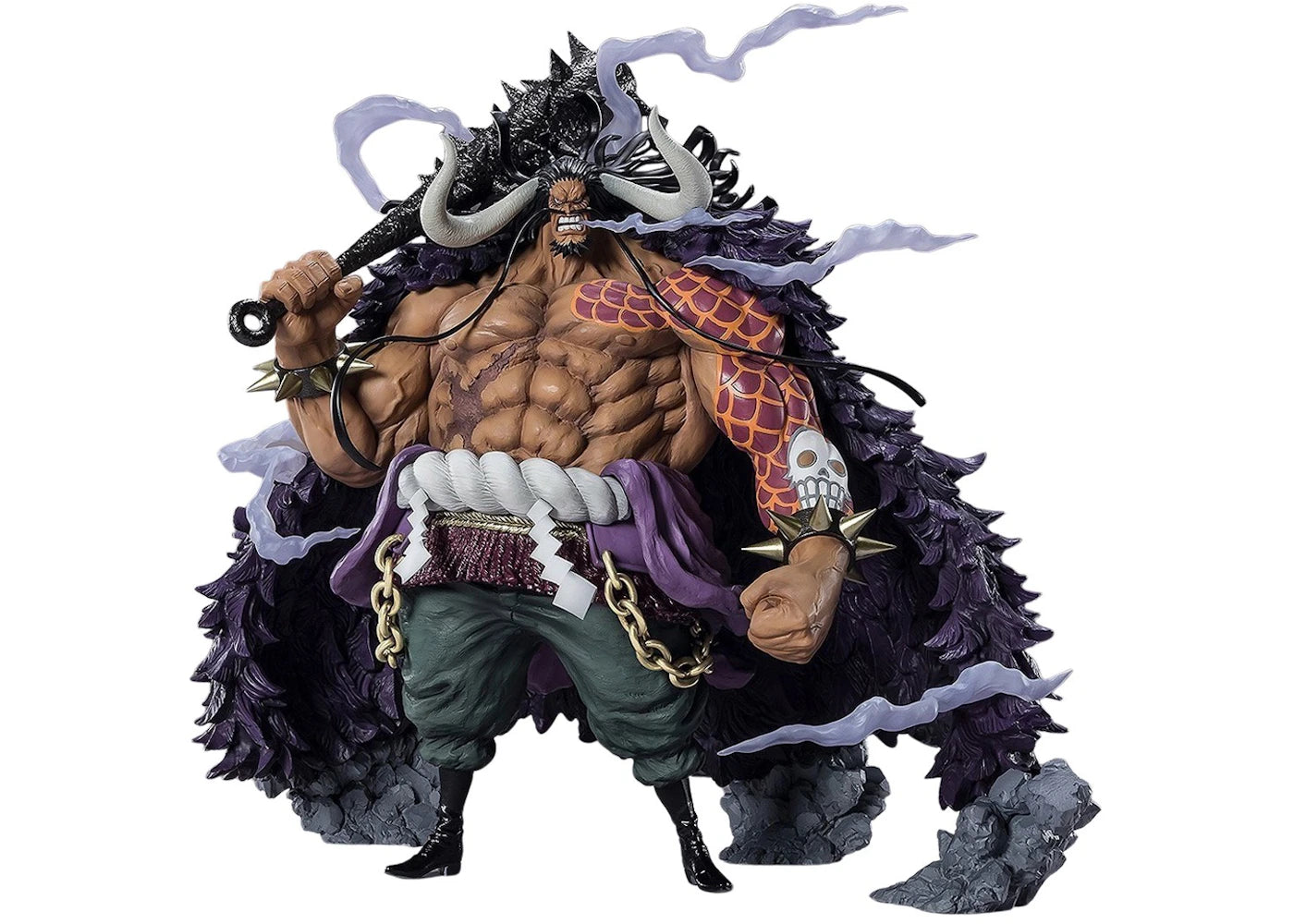 Bandai Figuarts Zero One Piece Extra Battle Kaido King Of The Beasts Figure Purple
