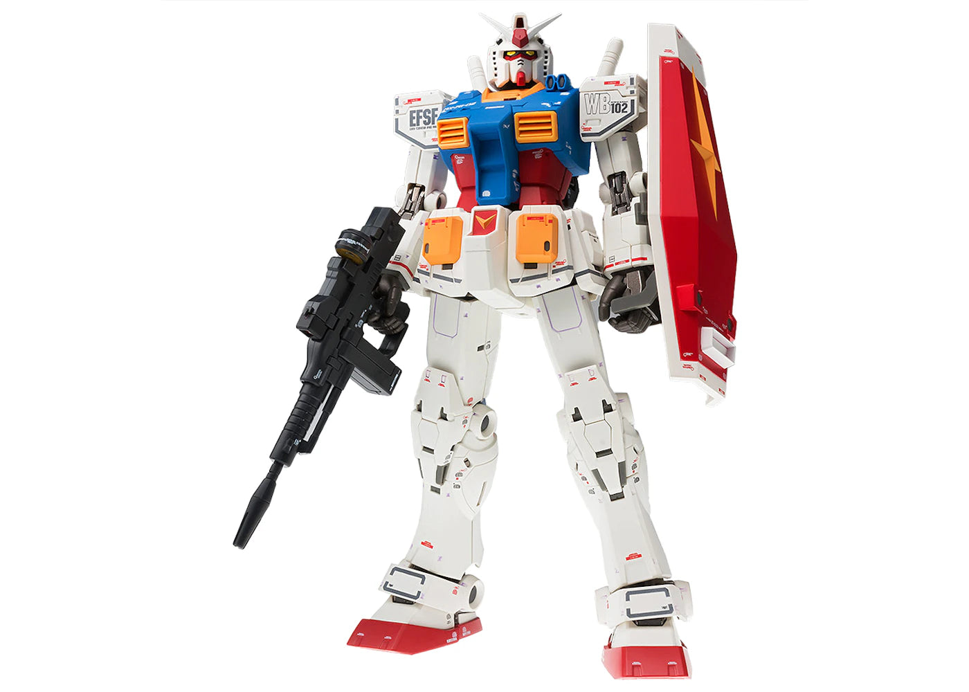 Bandai Gundam Fix Figuration Metal Composite RX-78-02 Gundam 40th Anniversary Version Action Figure White