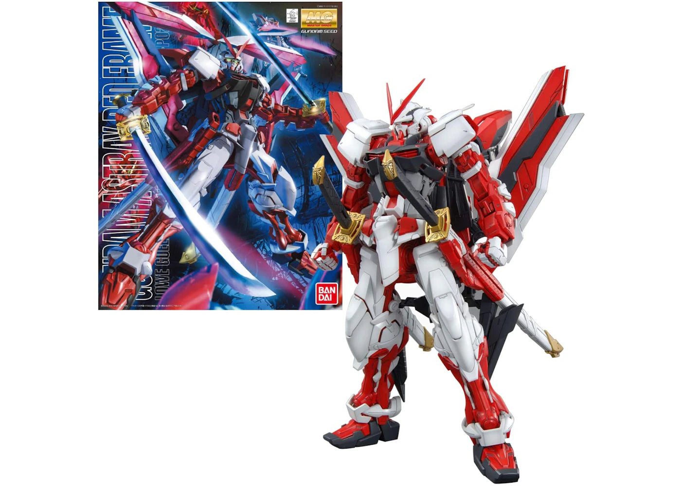 Bandai Gundam MG Gundam Kai (1/100 Scale) Astray Red Frame Model Kit Action Figure