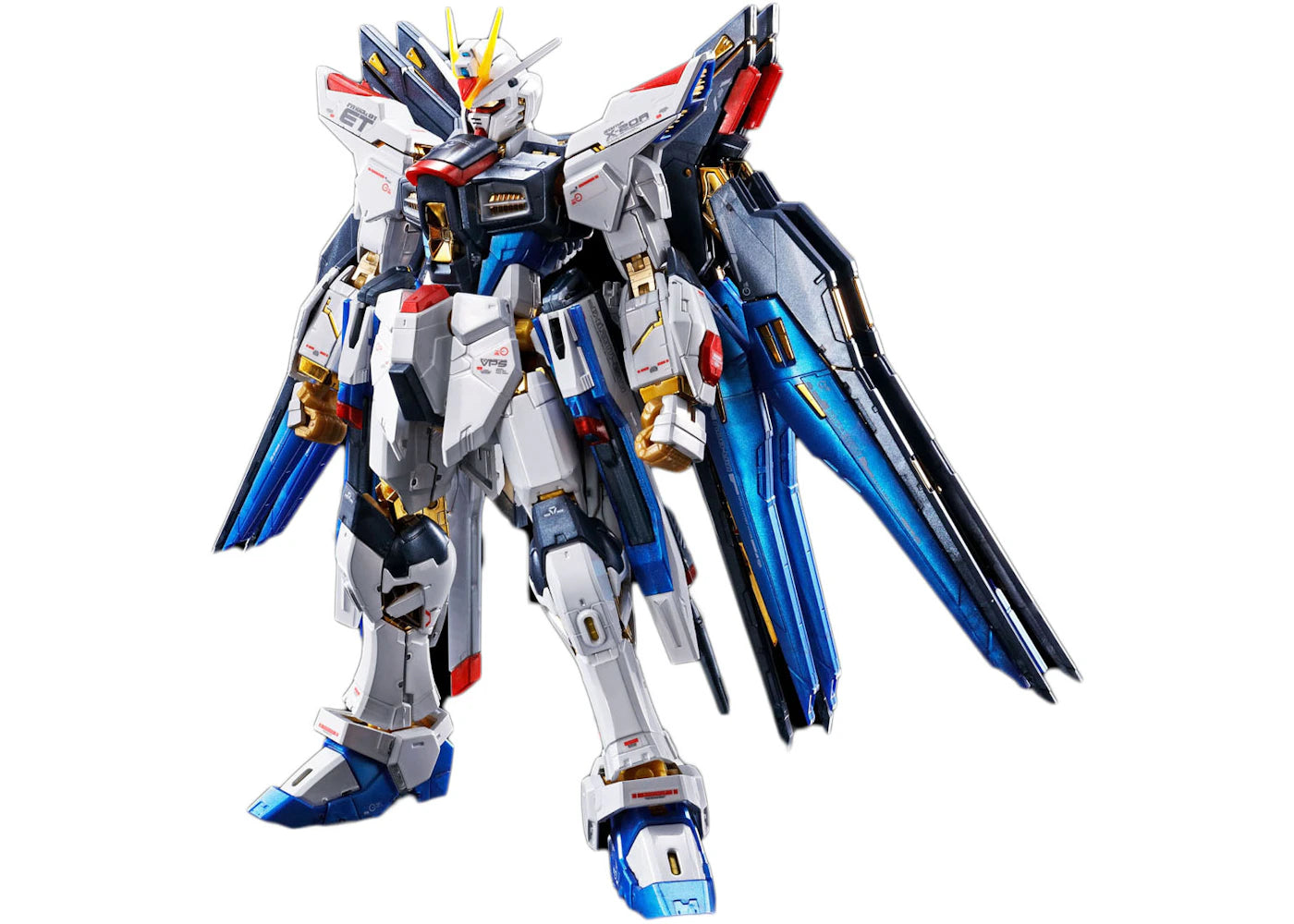 Bandai Gundam RG 1/144 STRIKE FREEDOM GUNDAM [TITANIUM FINISH] Model Kit Action Figure
