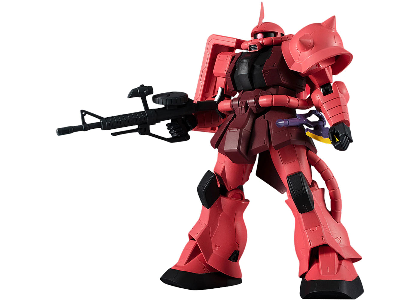 Bandai Gundam Universe Mobile Suit Gundam MS-06S Char's Zaku II Action Figure Pink