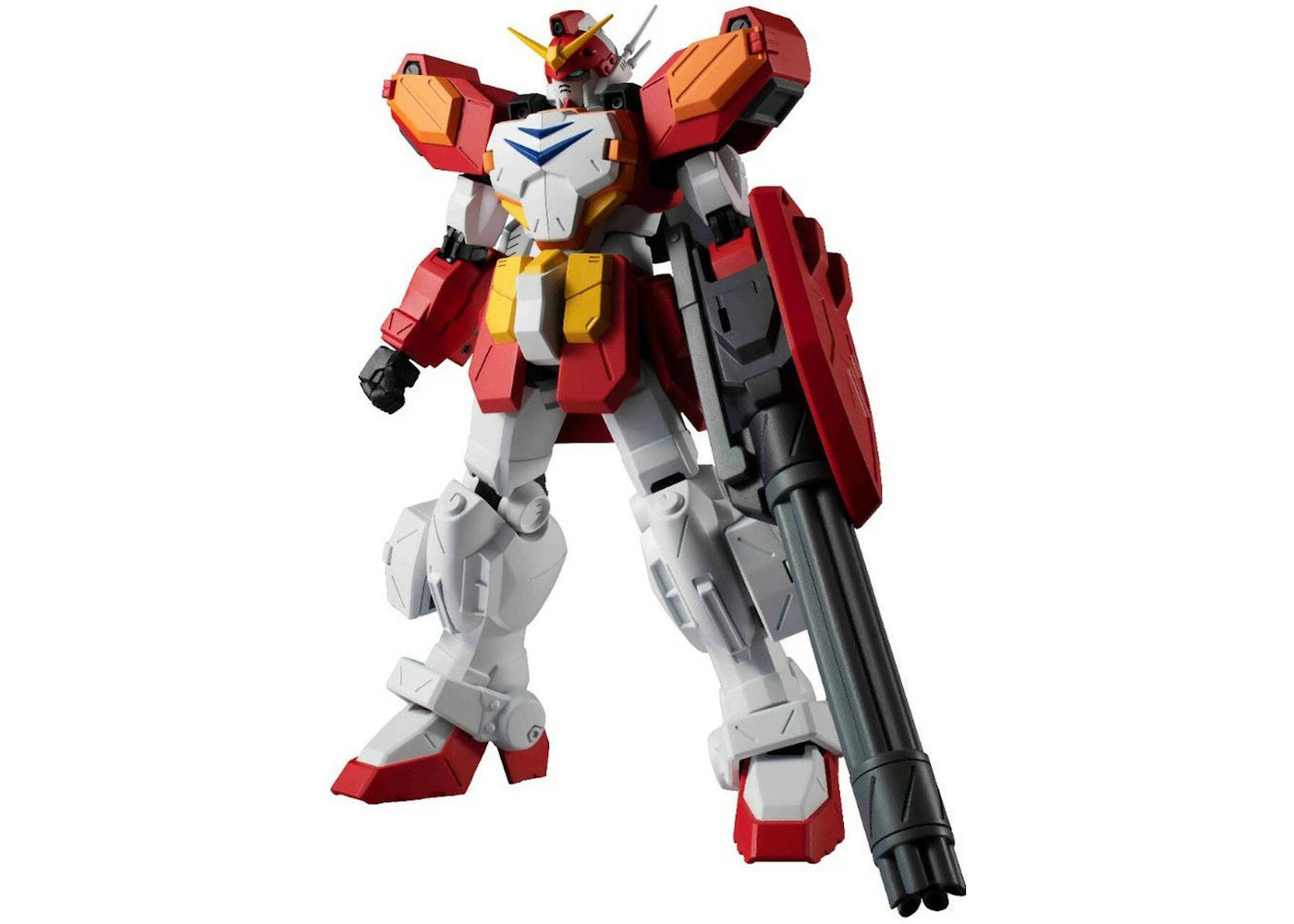 Bandai Gundam Universe Mobile Suit Gundam Wing Xxxg-01H Gundam Heavyarms Figure (Red) Figure Red