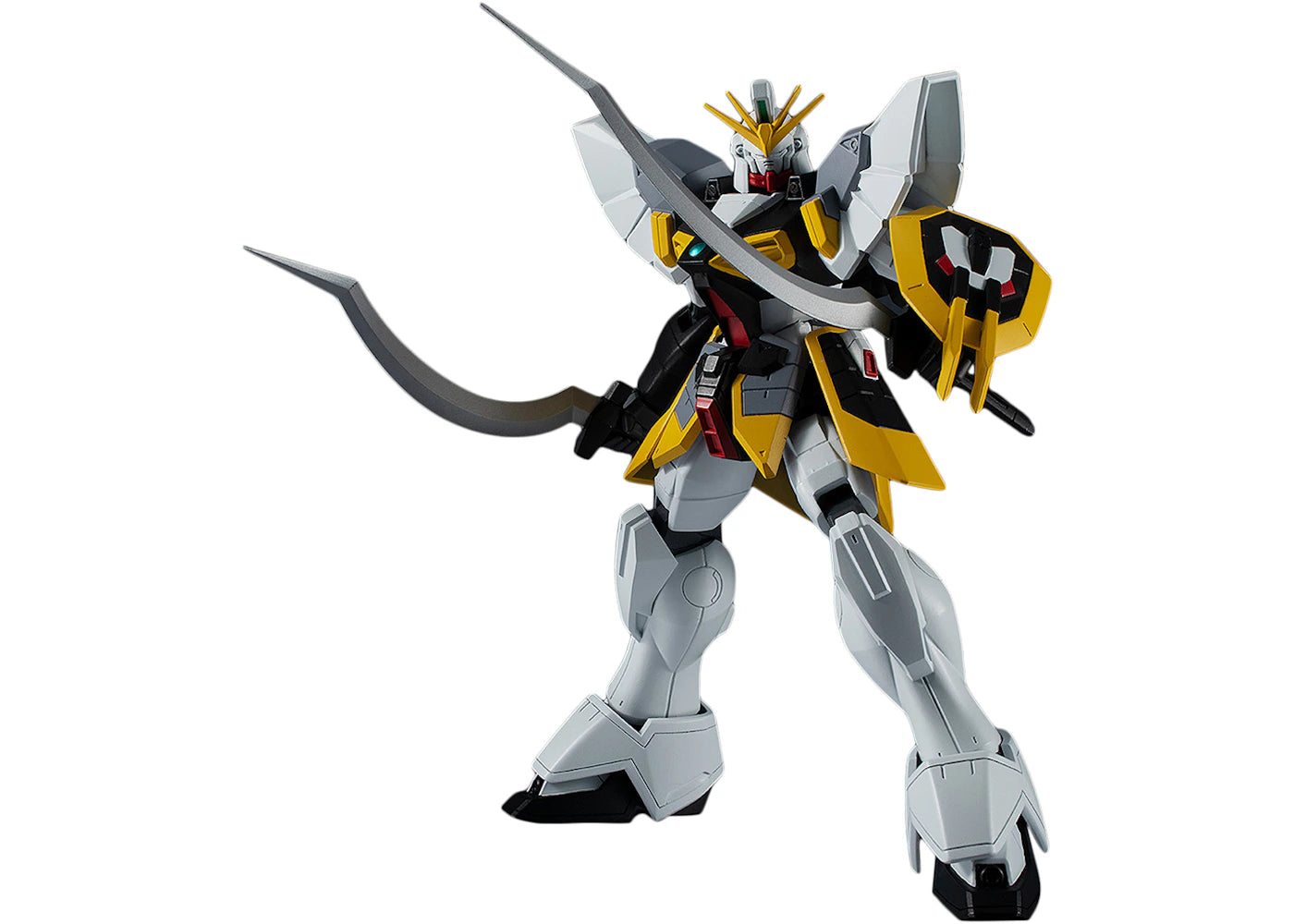 Bandai Gundam Universe New Mobile Report Gundam Wing XXXG-01SR Gundam Sandrock Action Figure White