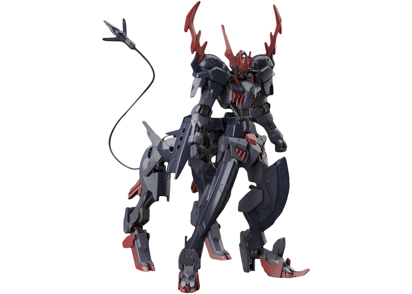 Bandai HG 1/144 Scale Gundam Barbataurus Model Kit Black