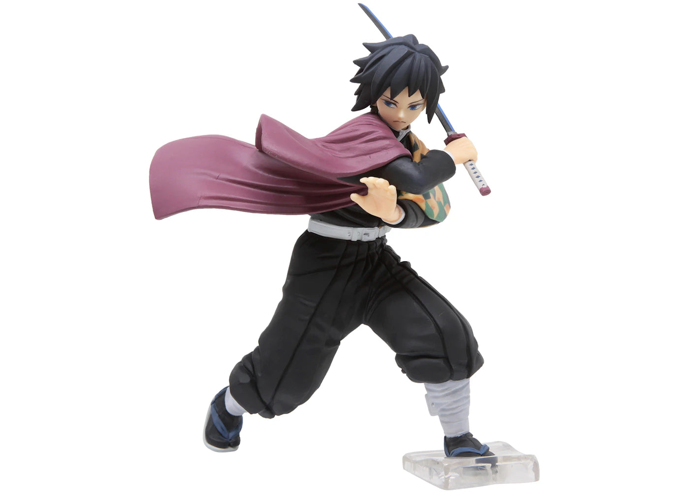 Bandai Ichiban Kuji Demon Slayer Kimetsu No Yaiba Giyu Tomioka The Second Action Figure Black