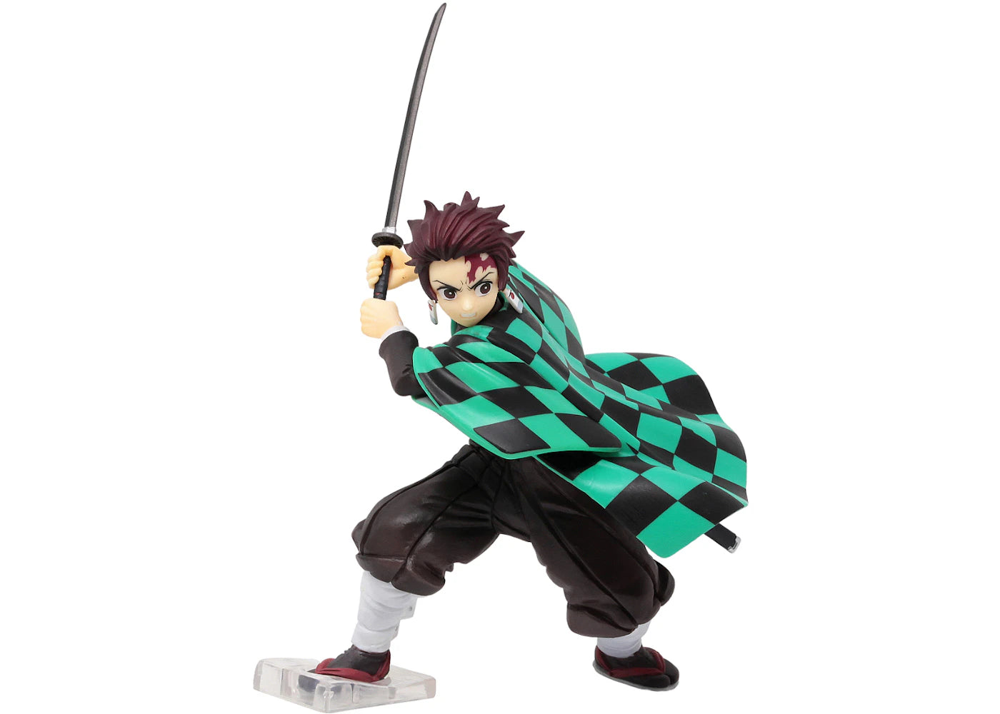 Bandai Ichiban Kuji Demon Slayer Kimetsu No Yaiba Tanjiro Kamado The Second Action Figure Green