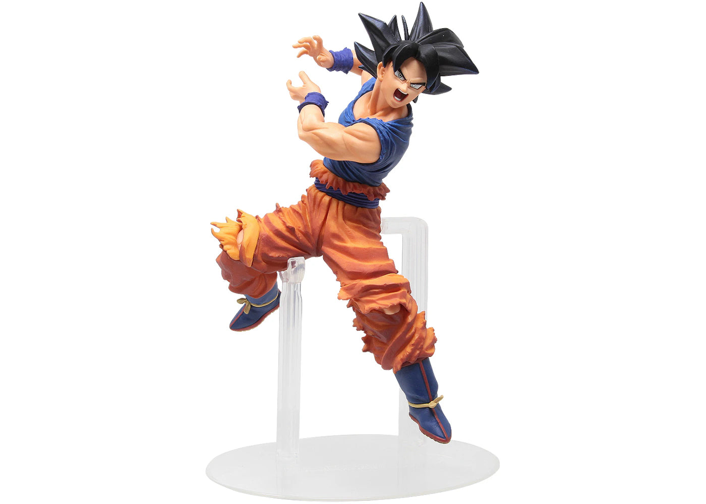 Bandai Ichiban Kuji Dragon Ball Dokkan Battle Son Goku Ultra Instinct Action Figure Orange