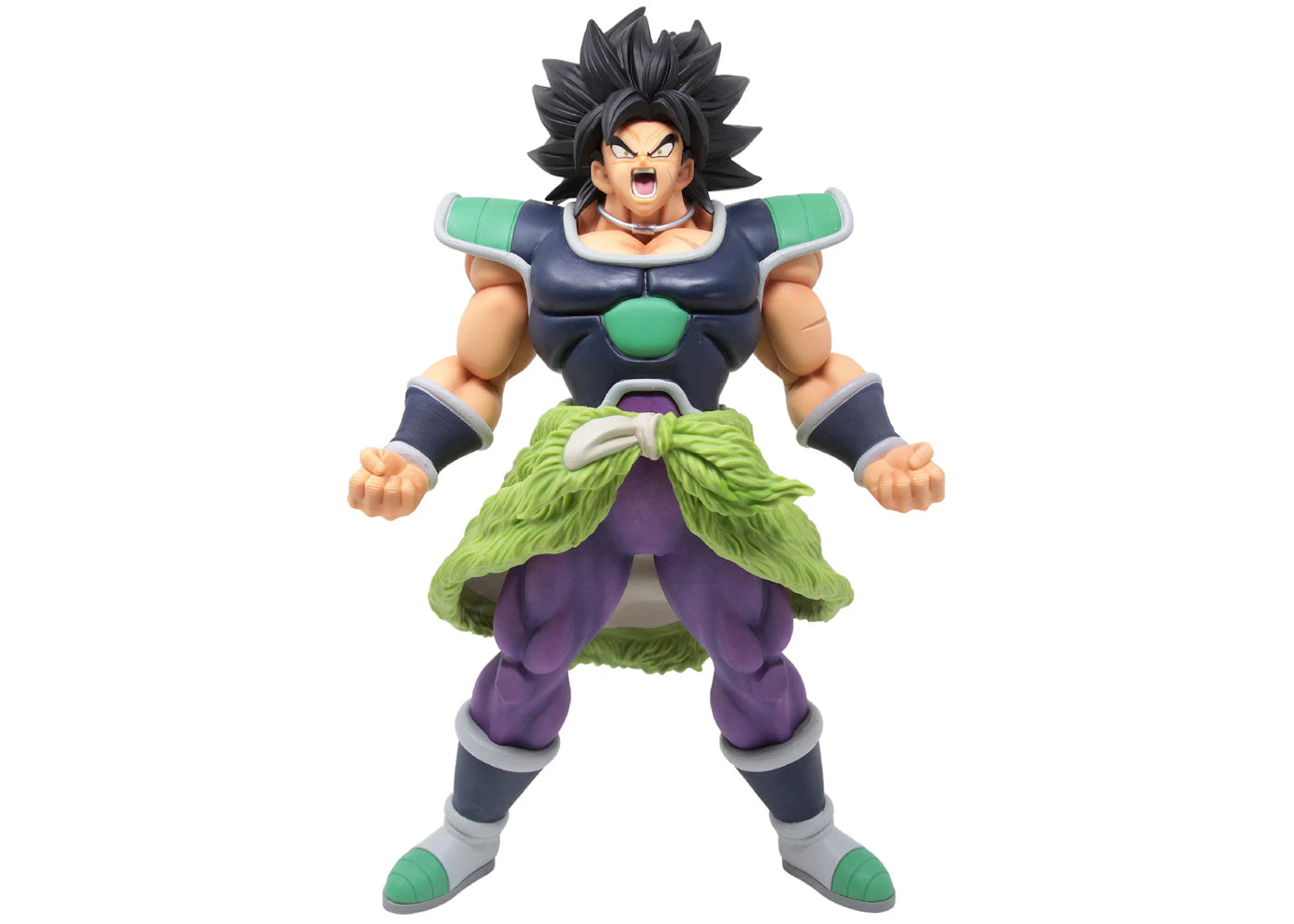 Bandai Ichiban Kuji Dragon Ball History Of Rivals Angry Broly Action Figure Green