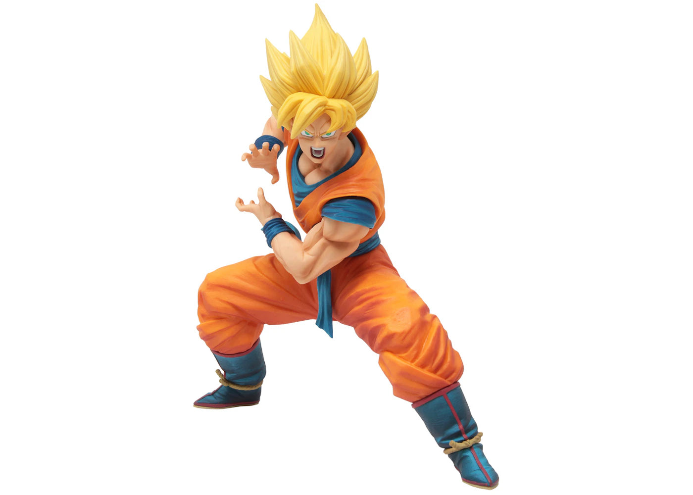 Bandai Ichiban Kuji Dragon Ball Our Goku No.1 Super Saiyan Son Goku Ultimate Version Action Figure Orange