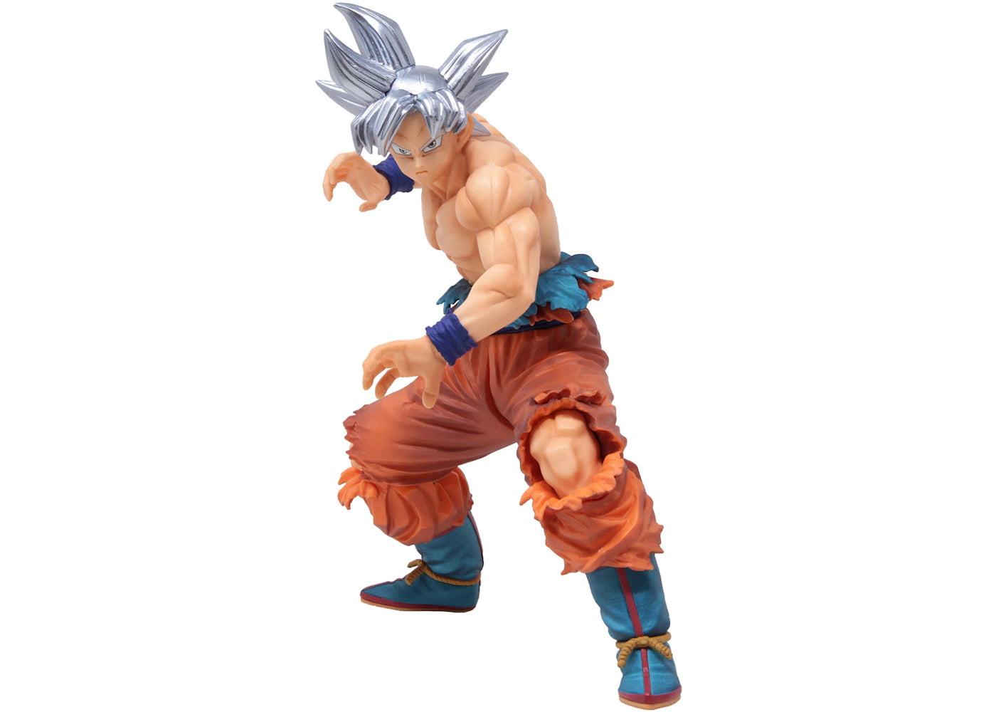 Bandai Ichiban Kuji Dragon Ball Son Goku Ultra Instinct Ultimate Version Action Figure Silver