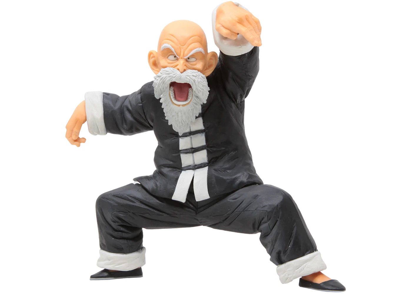 Bandai Ichiban Kuji Dragon Ball Strong Chains Master Roshi Action Figure Gray