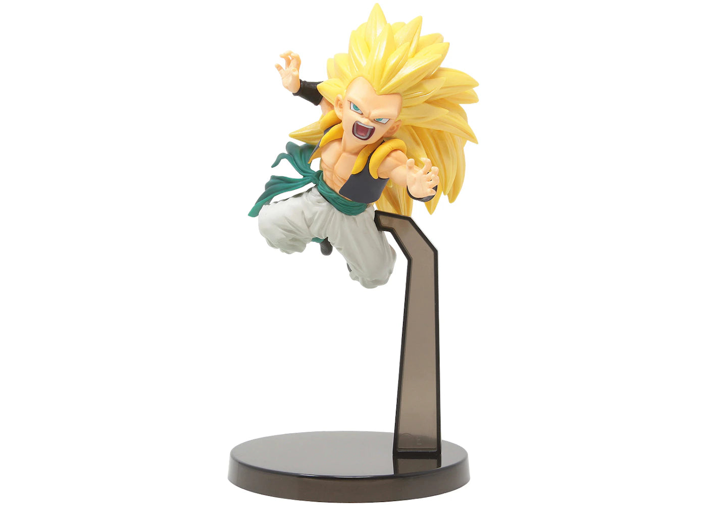 Bandai Ichiban Kuji Dragon Ball Super Saiyan 3 Gotenks Rising Fighters Action Figure Yellow