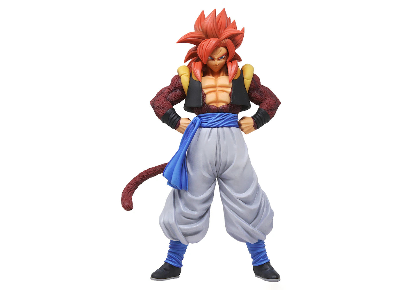 Bandai Ichiban Kuji Dragon Ball Super Saiyan 4 Gogeta Action Figure Red