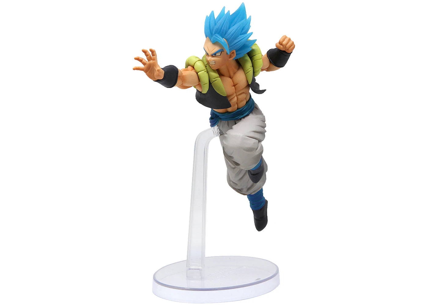 Bandai Ichiban Kuji Dragon Ball Super Saiyan God SS Gogeta Action Figure Blue