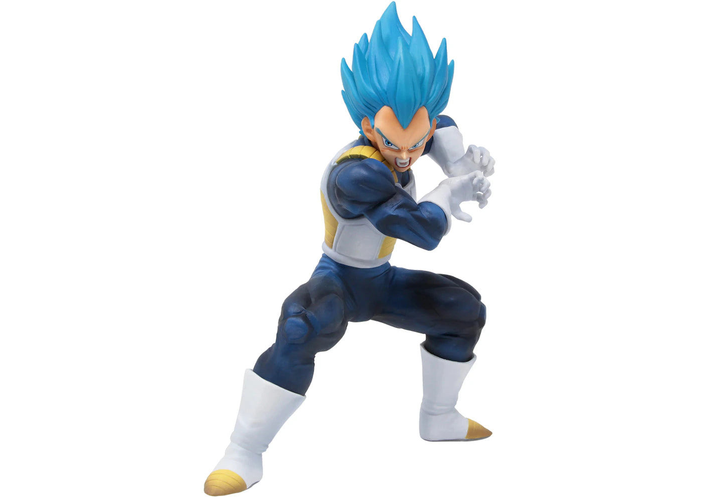 Bandai Ichiban Kuji Dragon Ball Super Saiyan God Super Saiyan Evolved Vegeta Ultimate Version Action Figure Blue