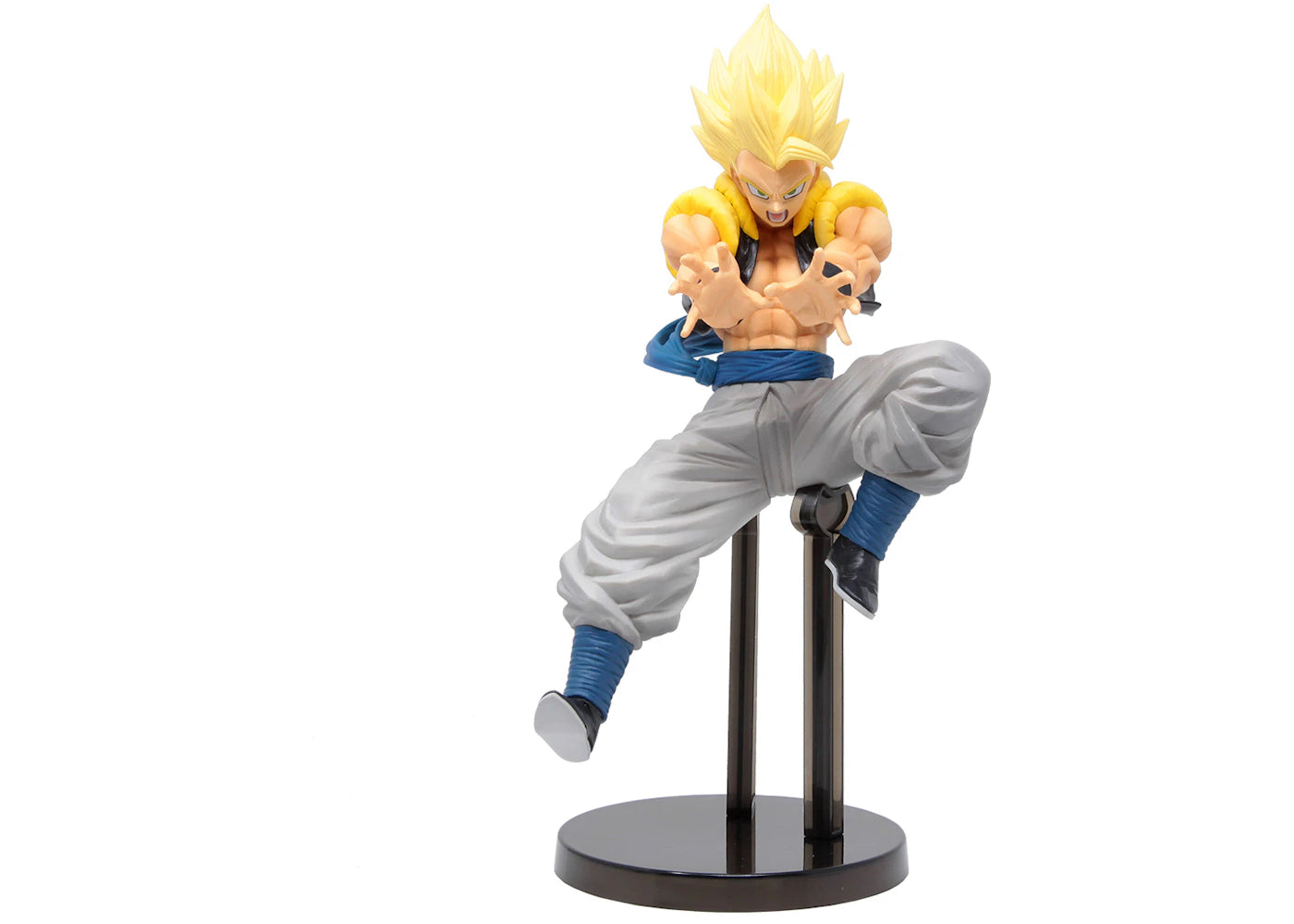 Bandai Ichiban Kuji Dragon Ball Super Saiyan Gogeta Rising Fighters Action Figure Yellow