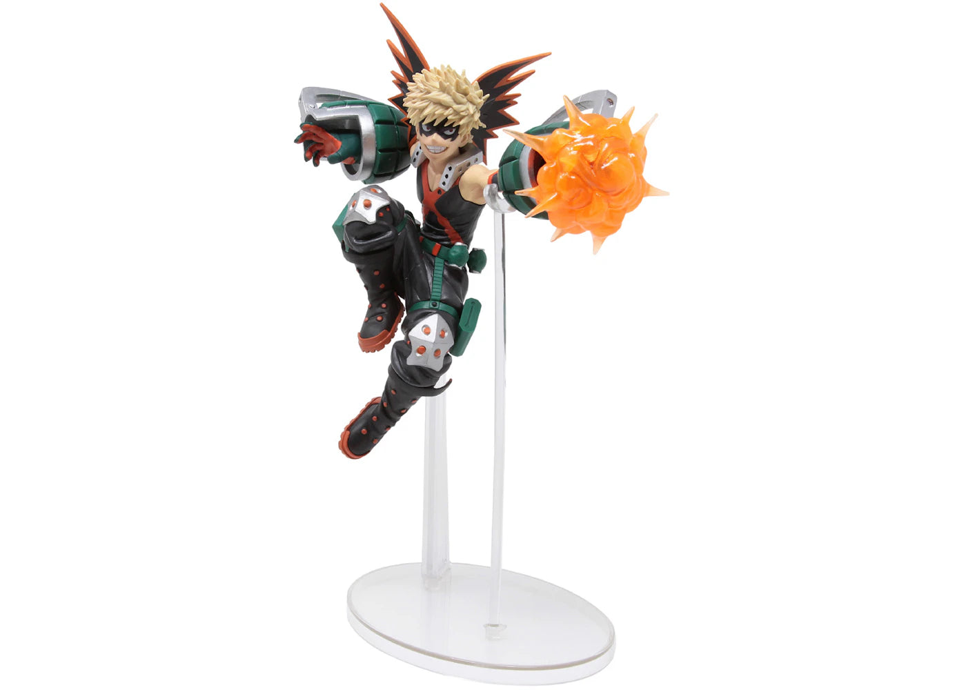 Bandai Ichiban Kuji My Hero Academia Next Generations! Feauring Smash Rising Katsuki Bakugo Action Figure Black