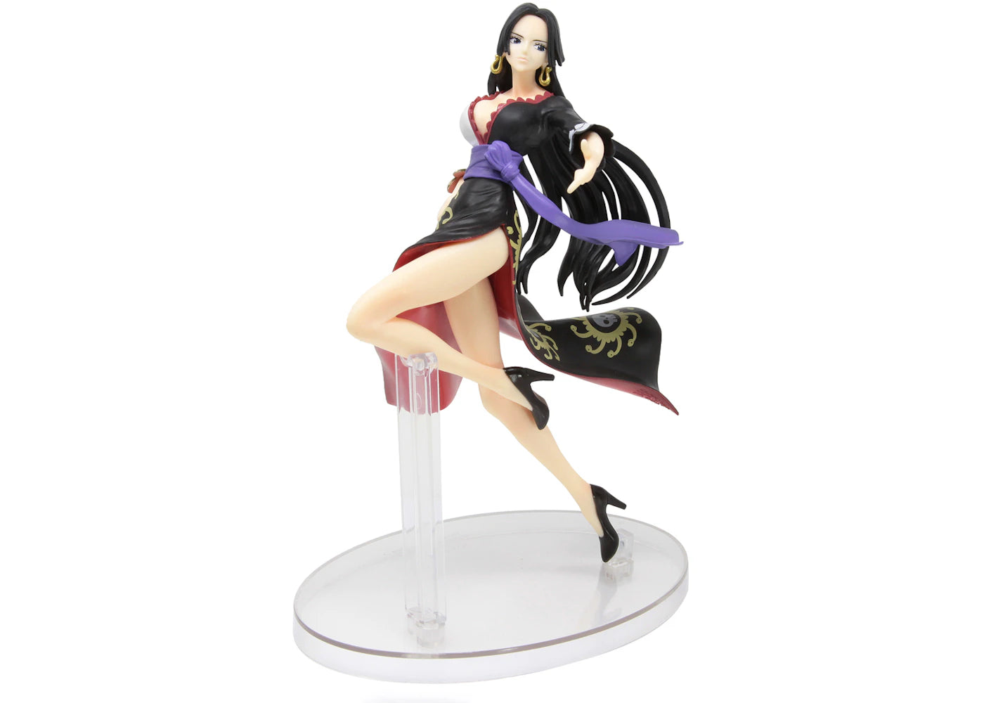 Bandai Ichiban Kuji One Piece Boa Hancock Great Banquet Action Figure Black