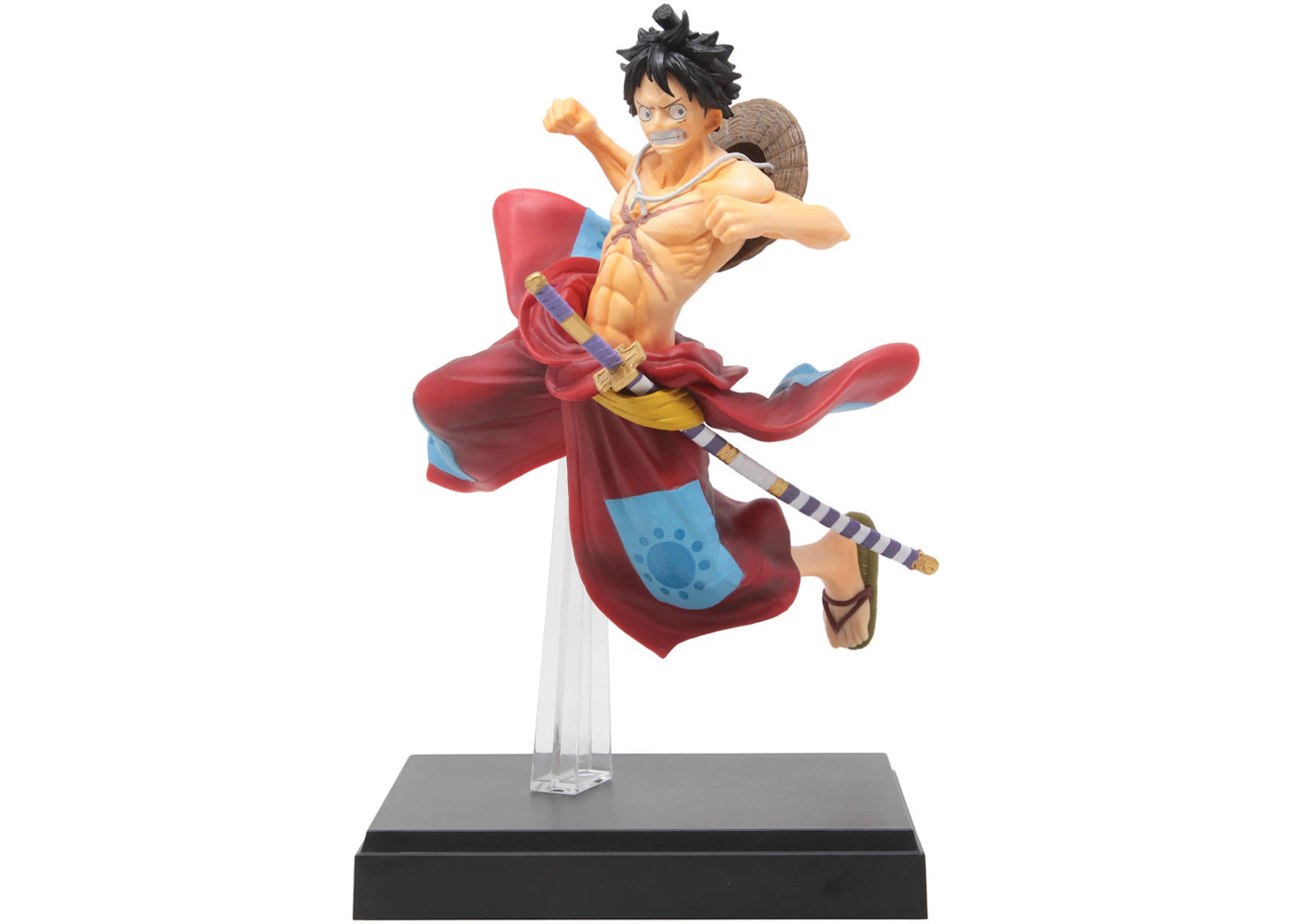 Bandai Ichiban Kuji One Piece Full Force Luffytaro Action Figure Red