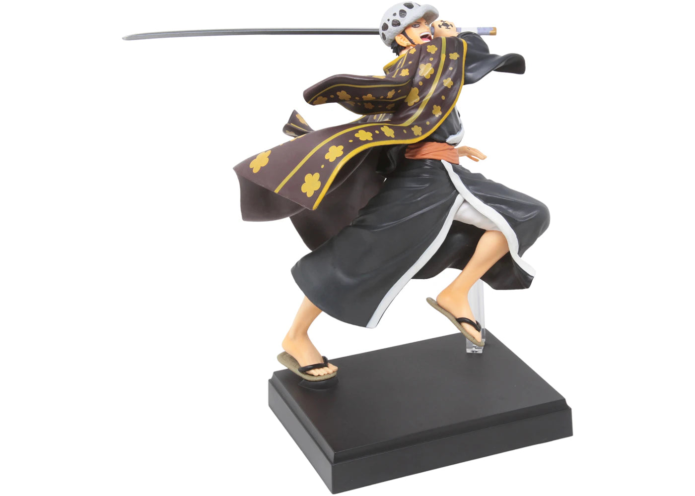 Bandai Ichiban Kuji One Piece Full Force Trafalgar Law Action Figure Black