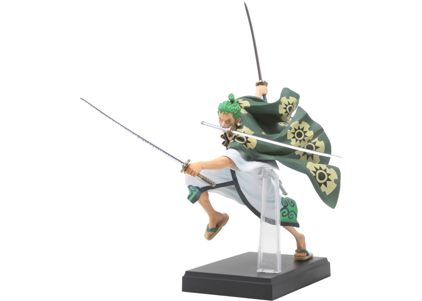 Bandai Ichiban Kuji One Piece Full Force Zorojuro Action Figure Green