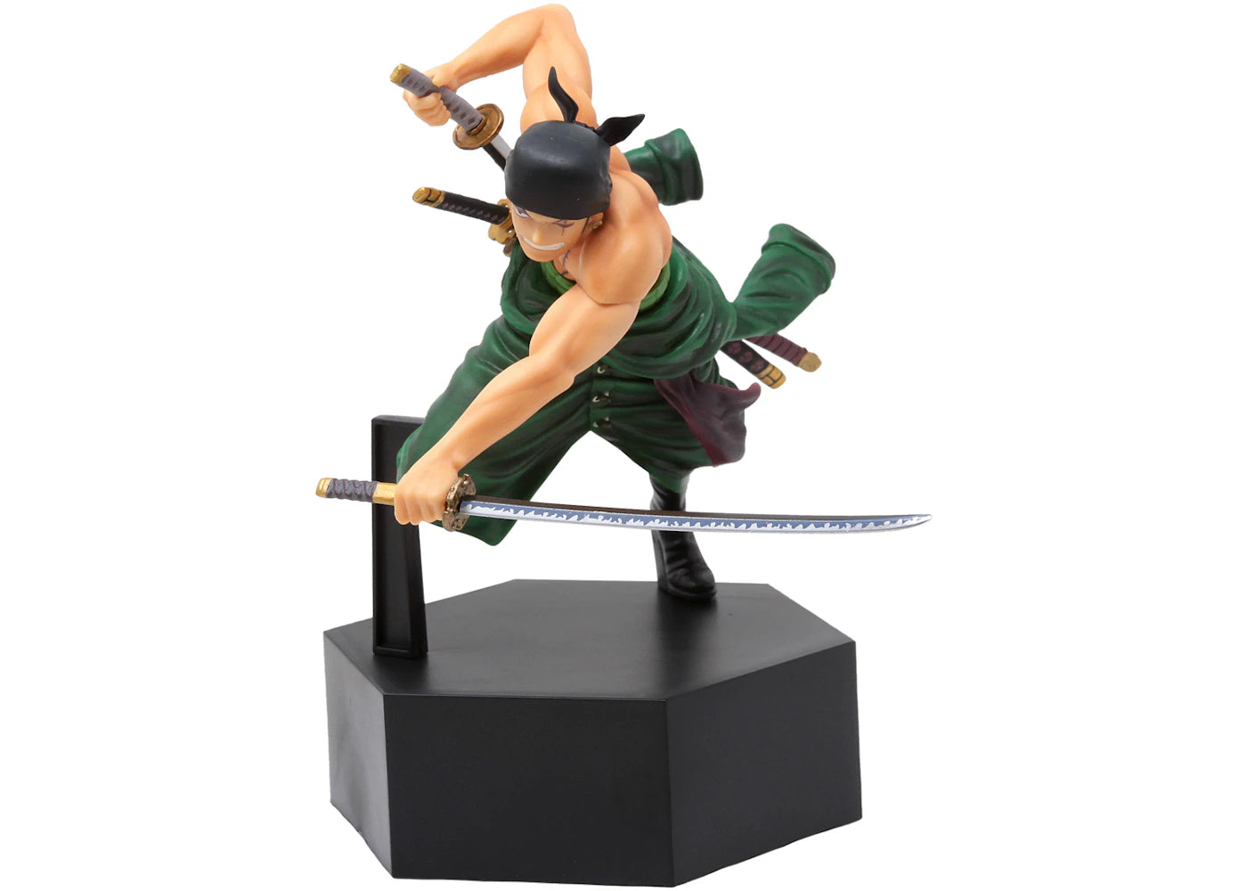 Bandai Ichiban Kuji One Piece Roronoa Zoro Battle Memories Action Figure Green