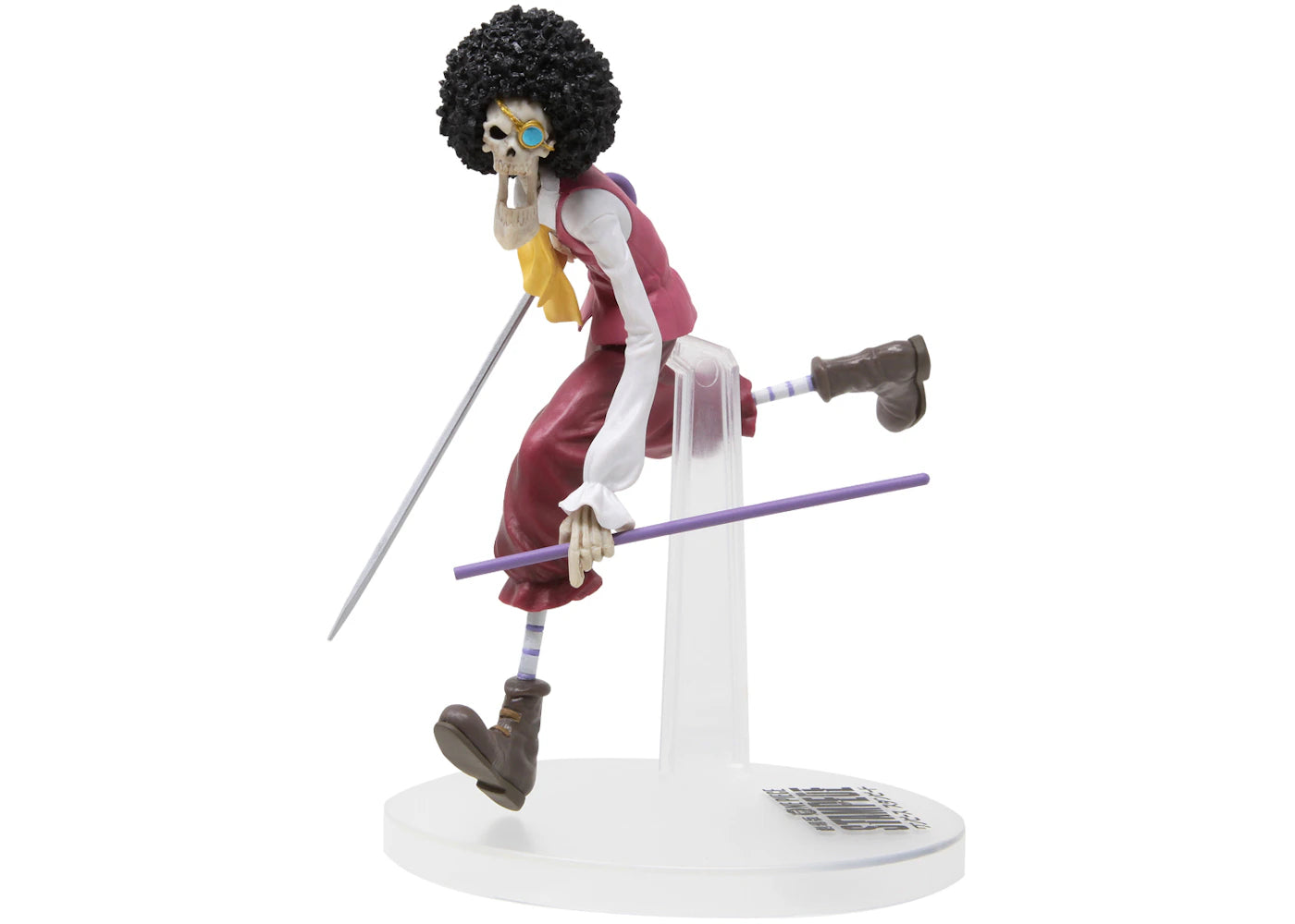 Banpresto Ichiban Kuji One Piece Stampede Brook Action Figure Pink
