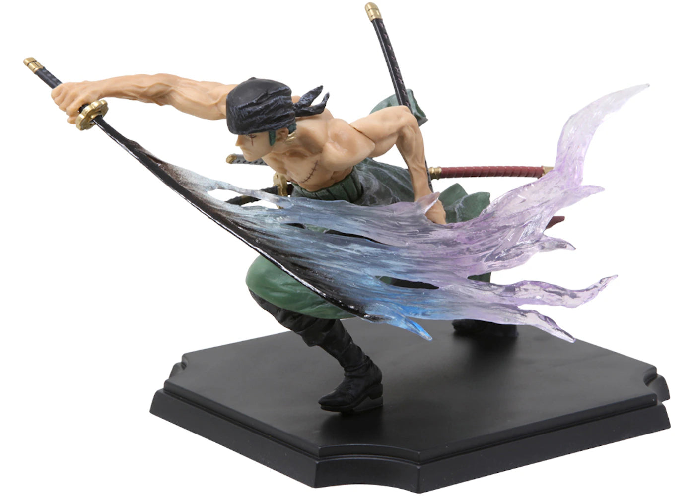 Bandai Ichiban Kuji Professionals One Piece Zoro Action Figure Green