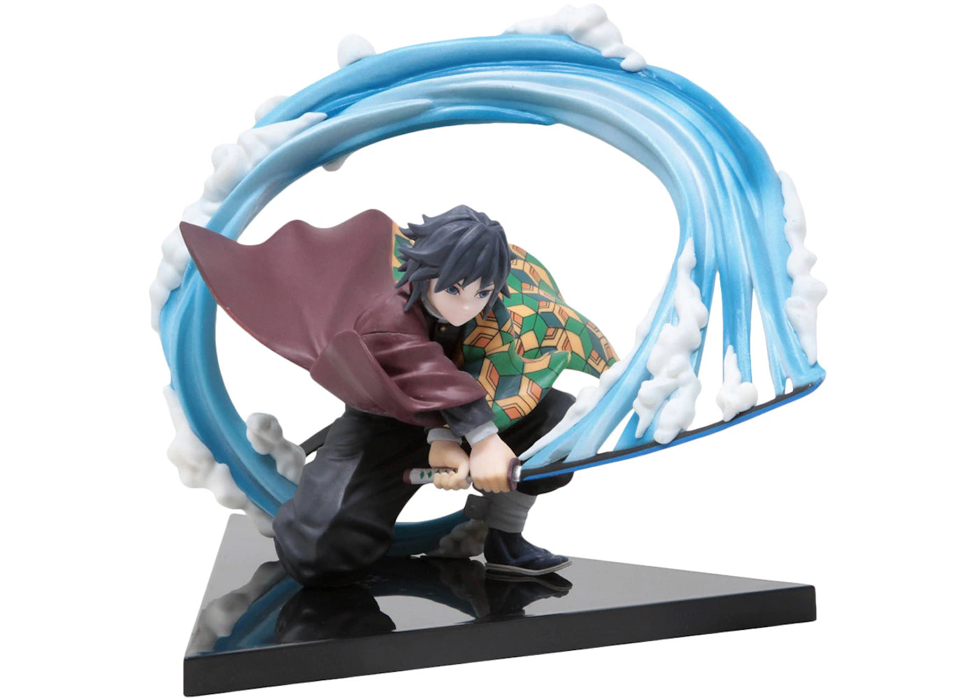 Bandai Ichibansho Demon Slayer Kimetsu No Yaiba Giyu Tomioka Proceed With Unbreakable Heart And Sword Figure Red