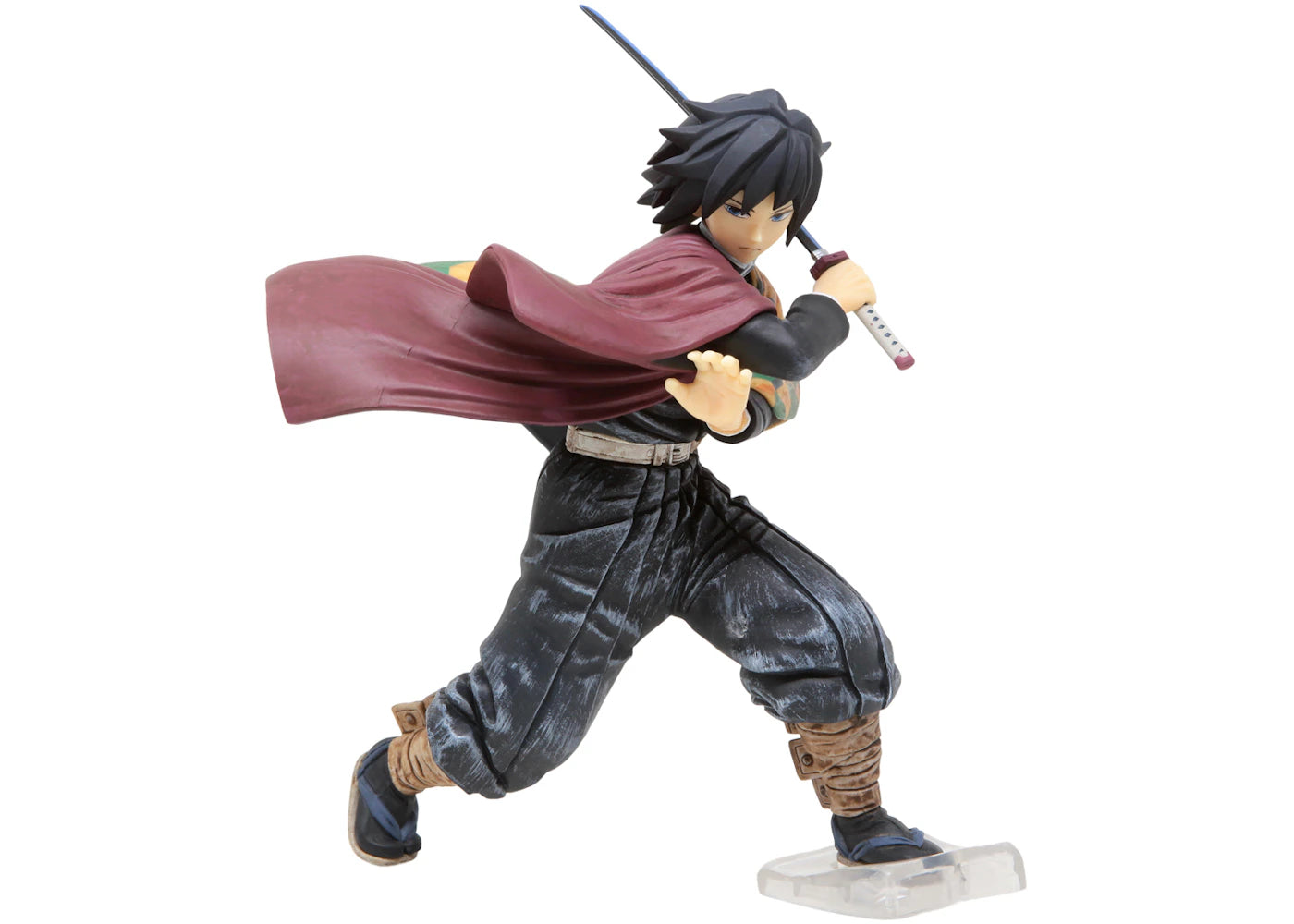 Bandai Ichibansho Demon Slayer Kimetsu No Yaiba Giyu Tomioka Variation 2 Action Figure Black